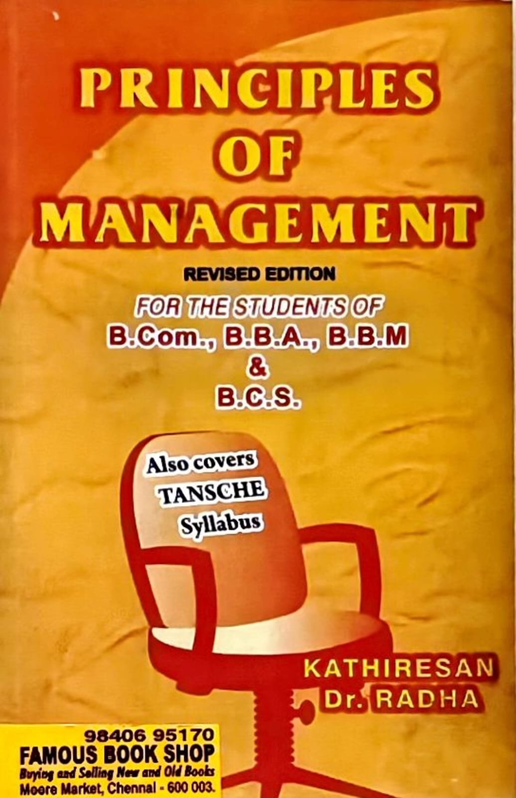 PRINCIPLES OF MANAGEMENT (Dr. Radha)